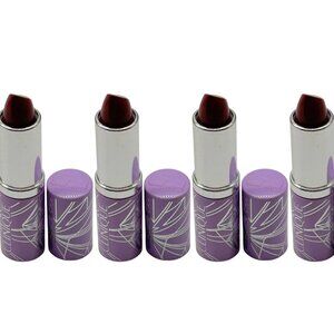 4 Clinique Pop Lip Color + Primer Rouge Intense + Base Lipstick 14 plum pop